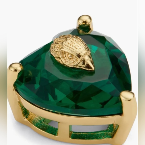 Kurt Geiger London Crystal Heart Stud earrings Peirced - Picture 4 of 5